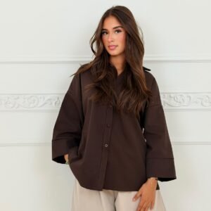 Chemise fluide à manches larges