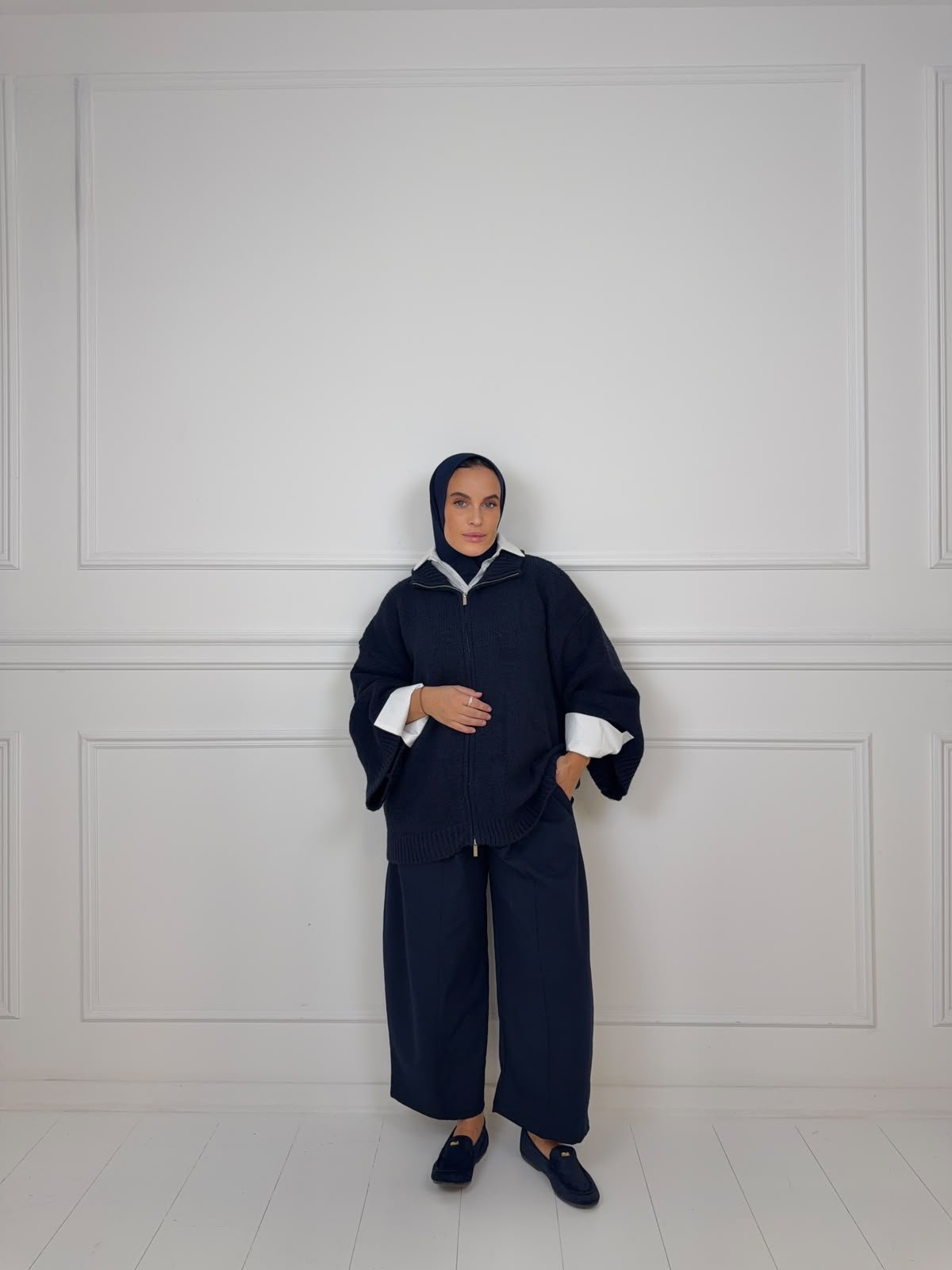 Gilet zippé en maille – Image 9