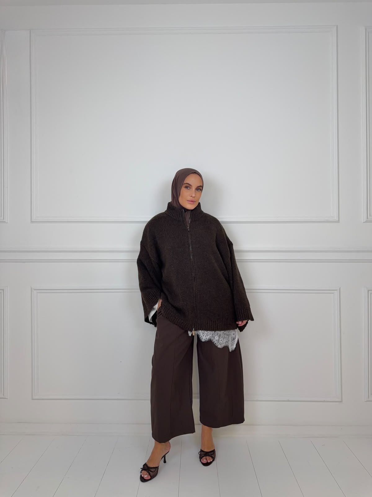Gilet zippé en maille – Image 8