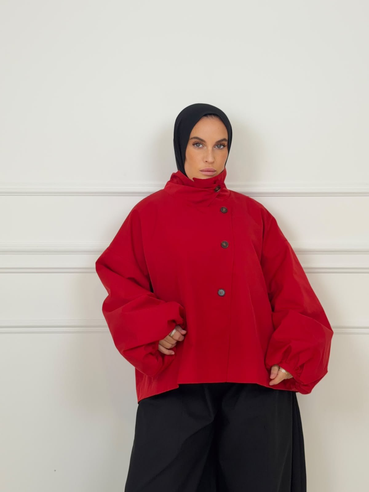 Veste courte à col montant – Image 5